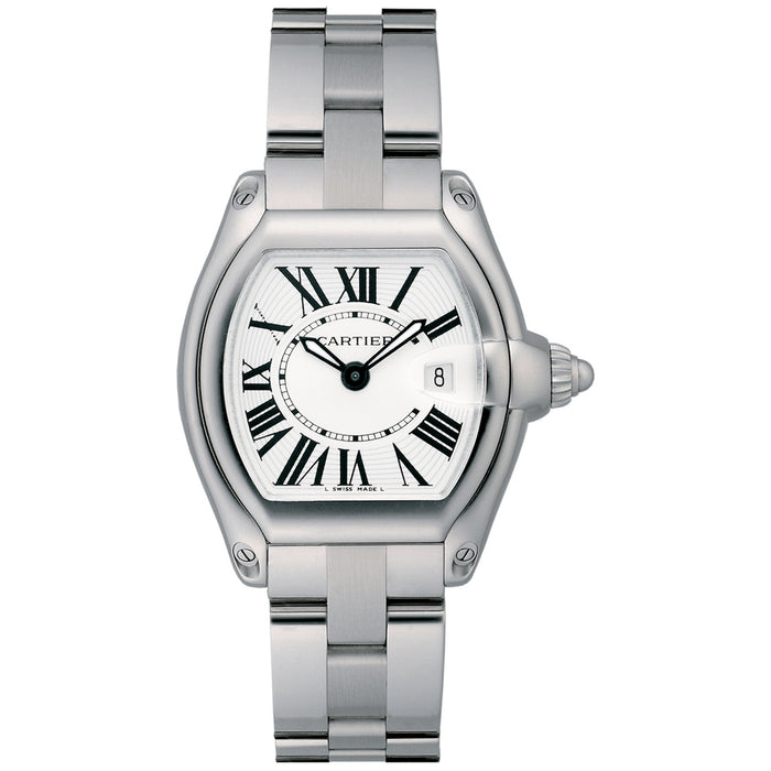 Cartier Women's Roadster Silver Dial Watch - W62016V3