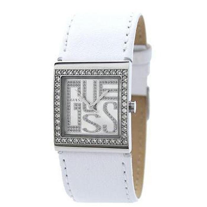 Guess Women's Mini Graphix Silver Dial Watch - W75023L2