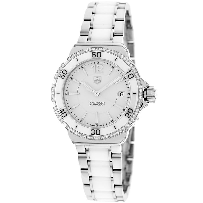 Tag Heuer Women's Formula 1 White Dial Watch - WAH1213.BA0861