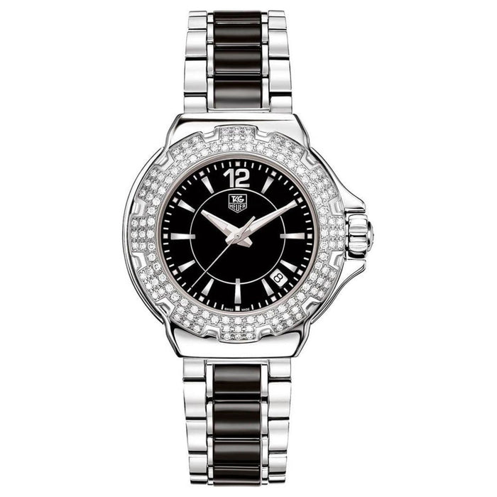 Tag Heuer Men's Formula Black Dial Watch - WAH1214.BA0859
