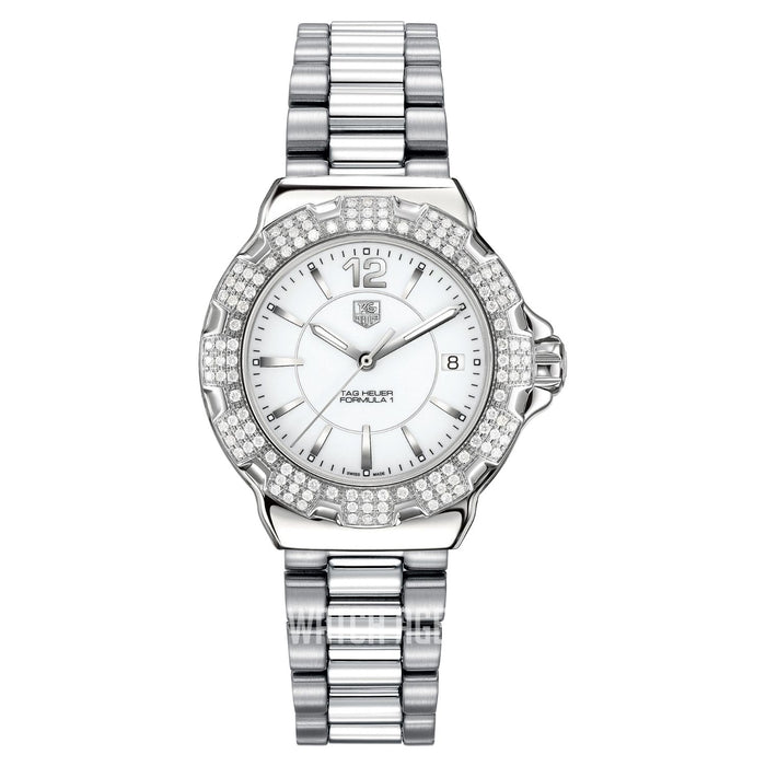 Tag Heuer Men's Formula White Dial Watch - WAH1218.BA0852