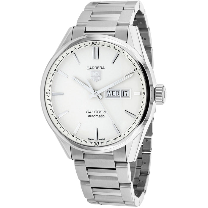 Tag Heuer Men's Carrera Silver Dial Watch - WAR201B.BA0723