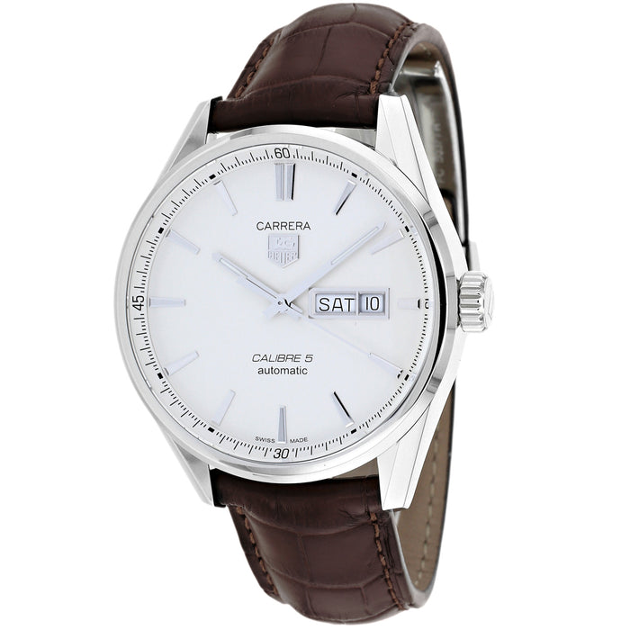 Tag Heuer Men's Carrera Silver Dial Watch - WAR201B.FC6291