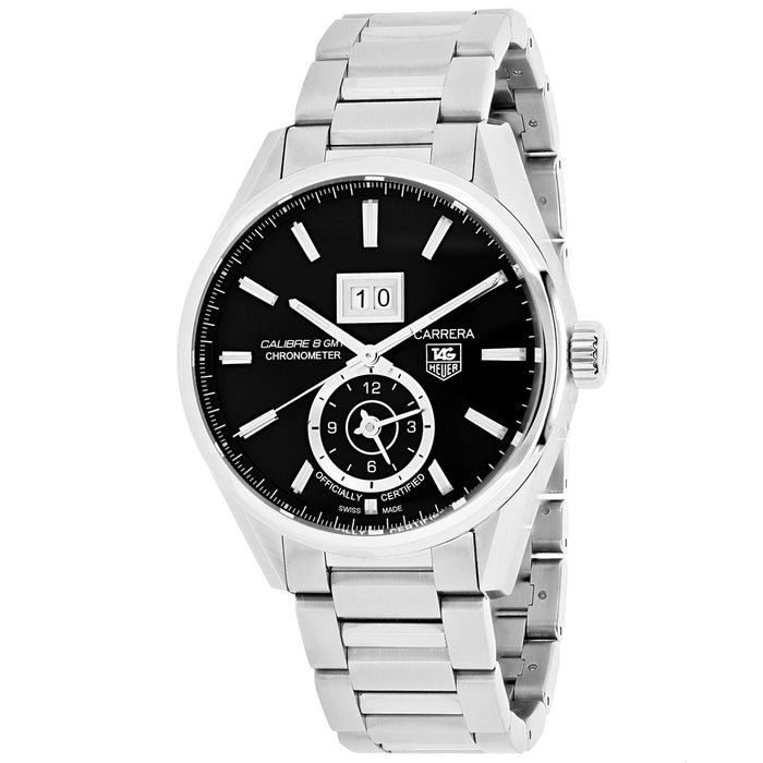Tag Heuer Men's Carrera Black Dial Watch - WAR5010.BA0723