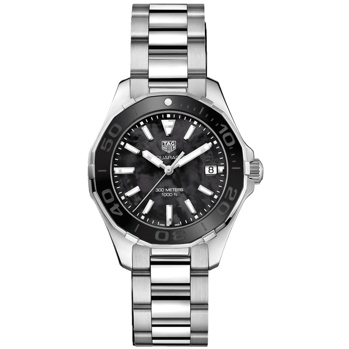 Tag Heuer Women's Aquaracer Black mother of pearl Dial Watch - WAY131K.BA0748