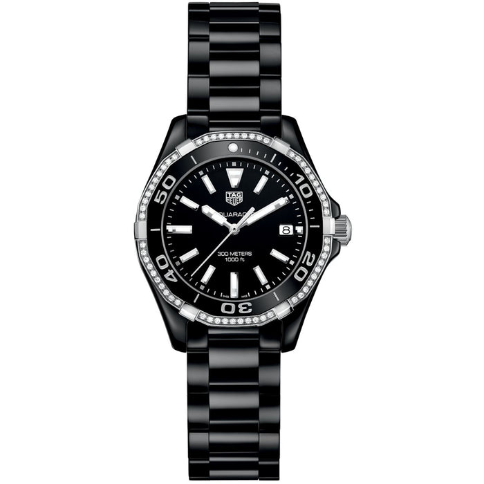 Tag Heuer Women's Aquaracer Black Dial Watch - WAY1395.BH0716