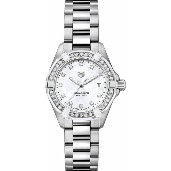 Tag Heuer Women's Aquaracer Mother of Pearl Dial Watch - WBD1415.BA0741