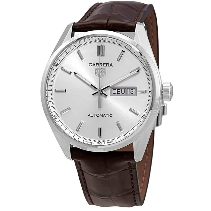 Tag Heuer Men's Carrera Silver Dial Watch - WBN2011.FC6484