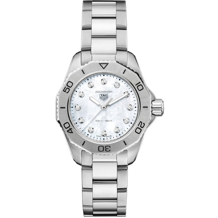 Tag Heuer Women's Aquaracer Mother of pearl Dial Watch - WBP1416.BA0622