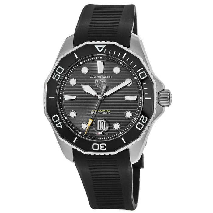 Tag Heuer Men's Aquaracer Black Dial Watch