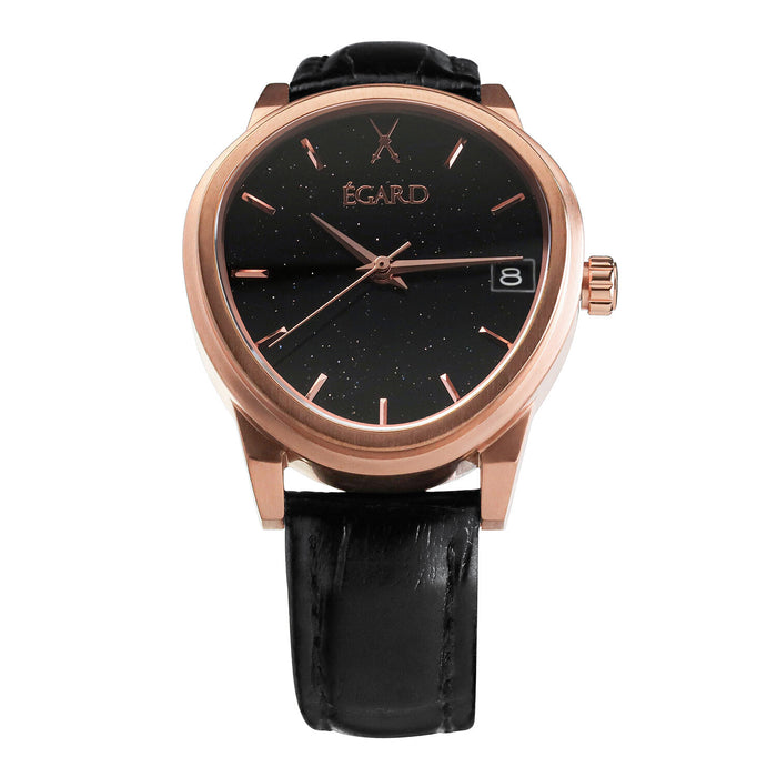 Egard Women's Dali F2 Rose Automatic Black Dial Watch - WCH-5073M0H291