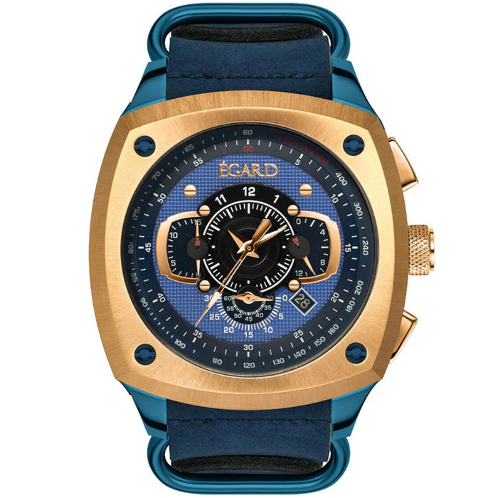 Egard Men's V1-Viking Suri Blue Dial Watch - WCH-5083-Y0N178