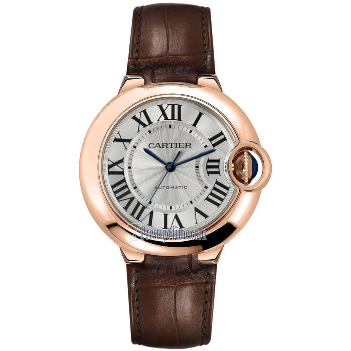 Cartier Men's Ballon Bleu de Cartier Silver Dial Watch - WGBB0009