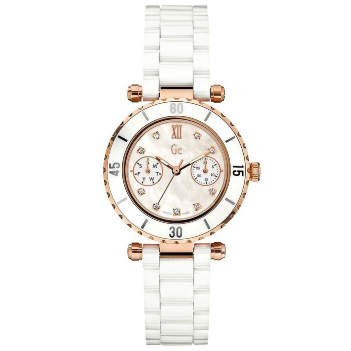Guess Women's Diver Chic Mother of Pearl Dial Watch - X46104L1S