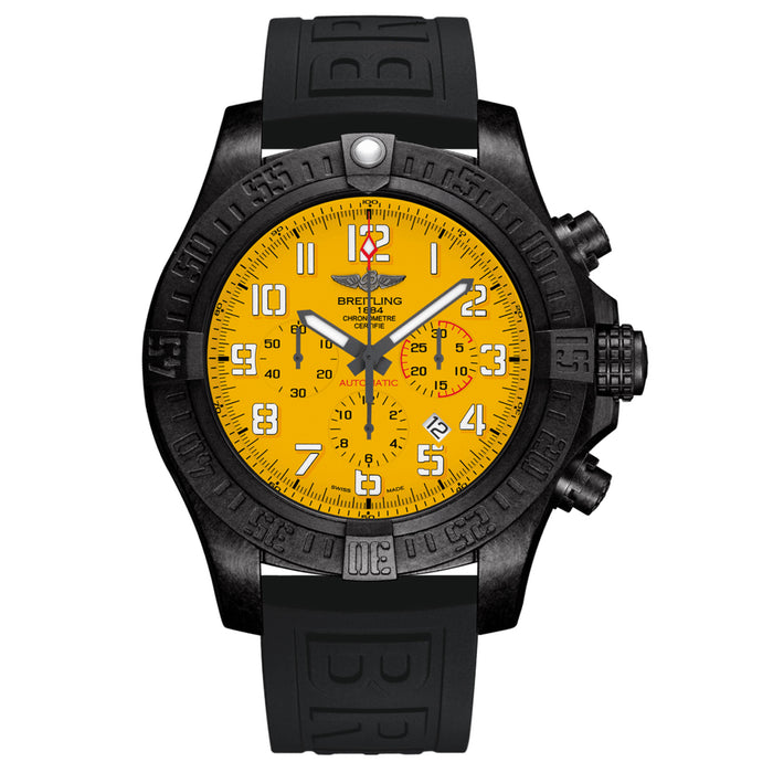 Breitling Men's Hurricane Yellow Dial Watch - XB0170E4/I533