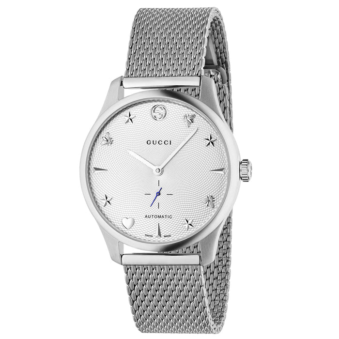 Gucci Men's G-Timeless White MOP Dial Watch - YA126330
