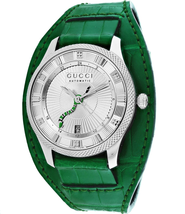 Gucci Women's G-Timeless Silver Dial Watch - YA126344
