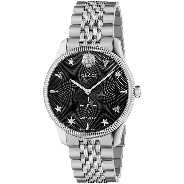 Gucci Men's G-Timeless Black Dial Watch - YA126353