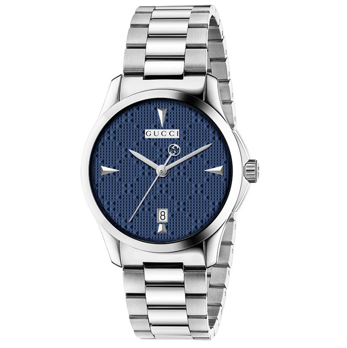 Gucci Men's G-Timeless Blue Dial Watch
