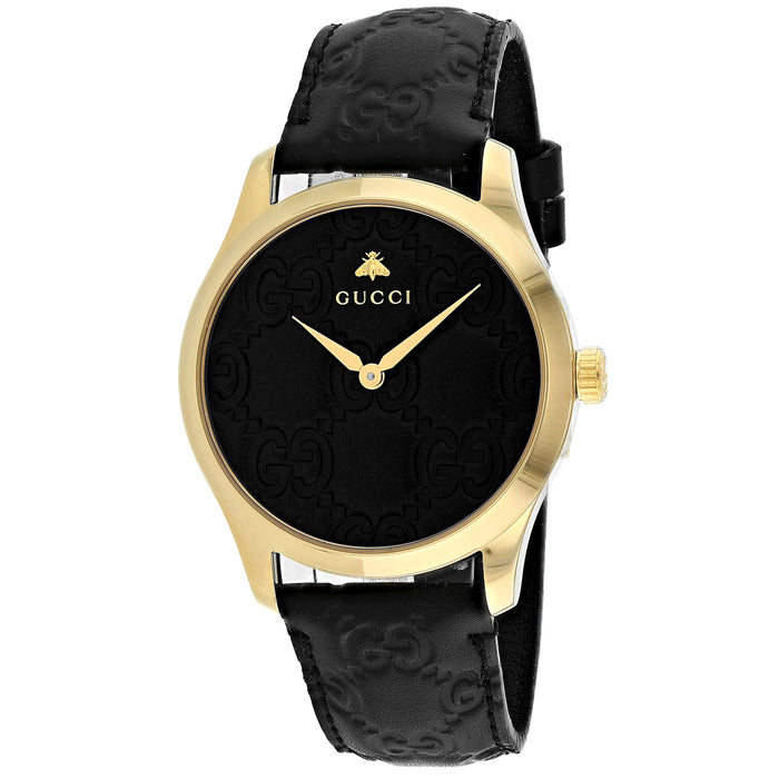 Gucci Men's G-Timeless Black Dial Watch - YA1264034A