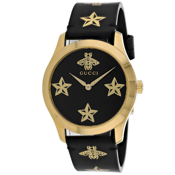 Gucci Men's G-Timeless Black Dial Watch - YA1264055