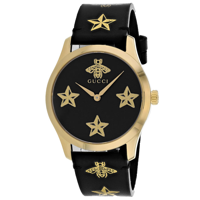 Gucci Men's G-Timeless Black Dial Watch - YA1264055A