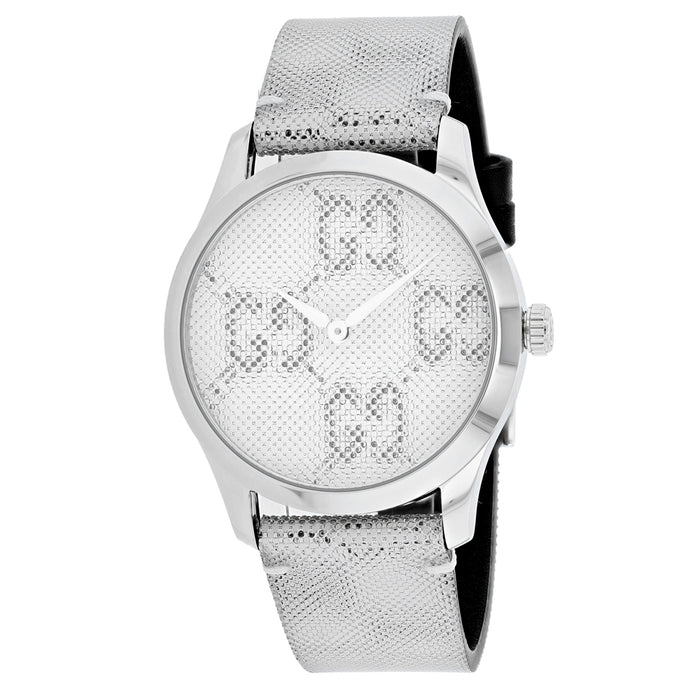 Gucci Men's G-Timeless Silver Dial Watch - YA1264058