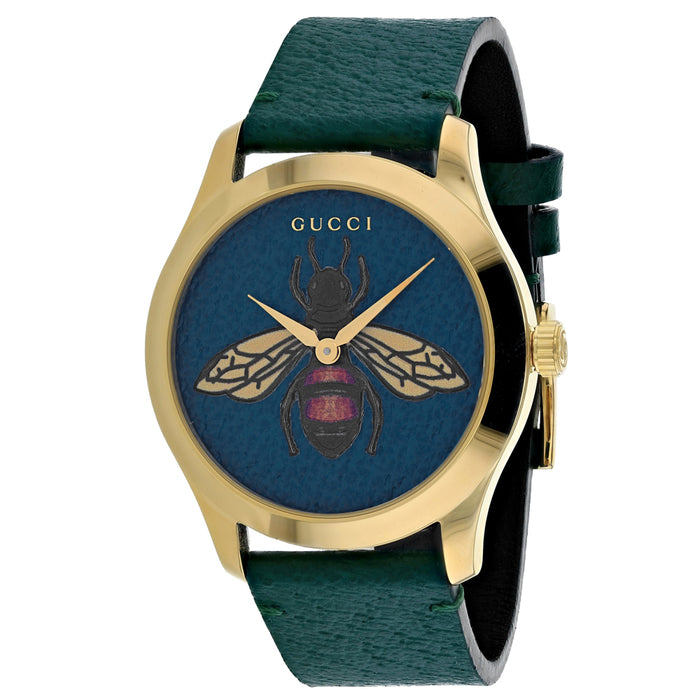 Gucci Women's G-Timeless Green Dial Watch - YA1264065