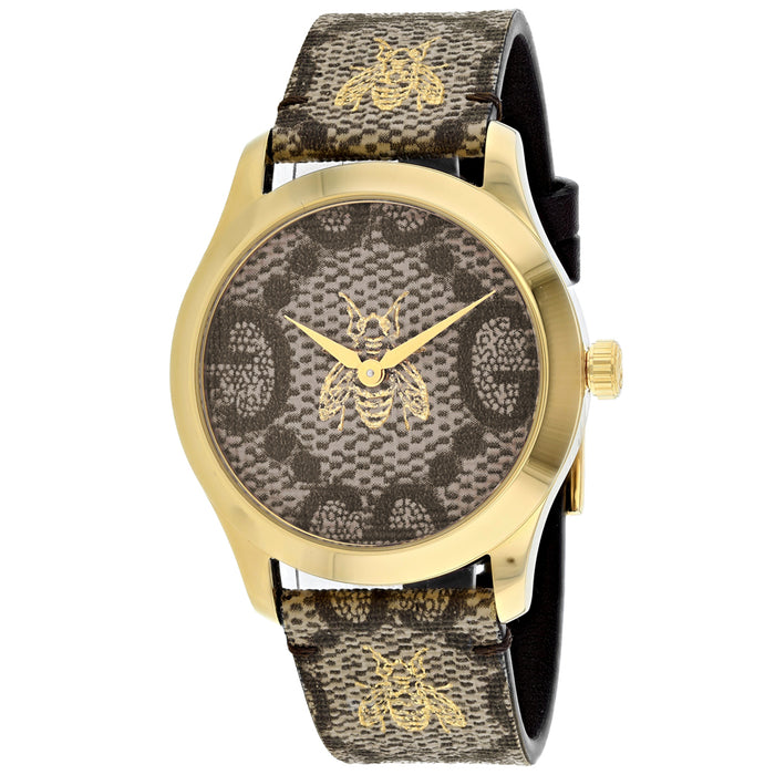 Gucci Women's Beige Dial Watch - YA1264068