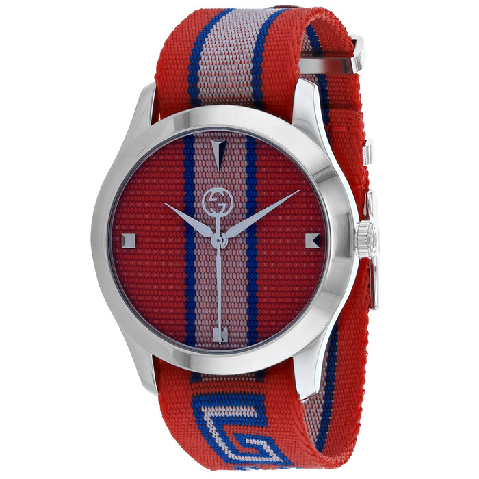Gucci Men's Timeless Multi color Dial Watch - YA1264070