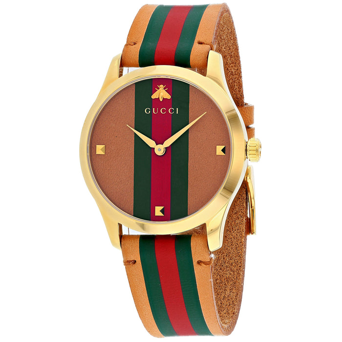 Gucci Women's G-Timeless Multi-colored Dial Watch - YA1264077