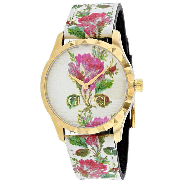 Gucci Women's G-Timeless Beige Watch - YA1264084