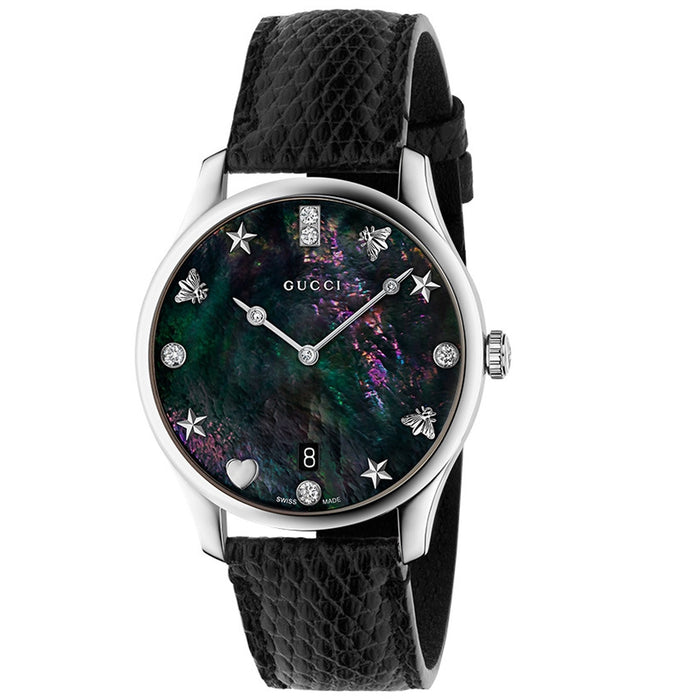 Gucci Men's G-Timeless Black Dial Watch - YA1264086