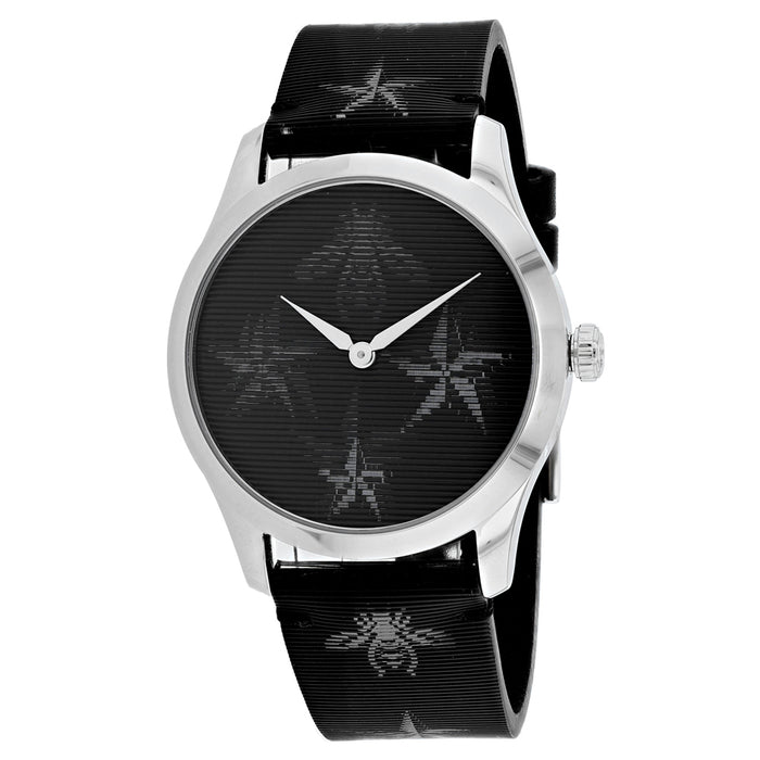 Gucci Men's G-Timeless Black Dial Watch - YA1264105