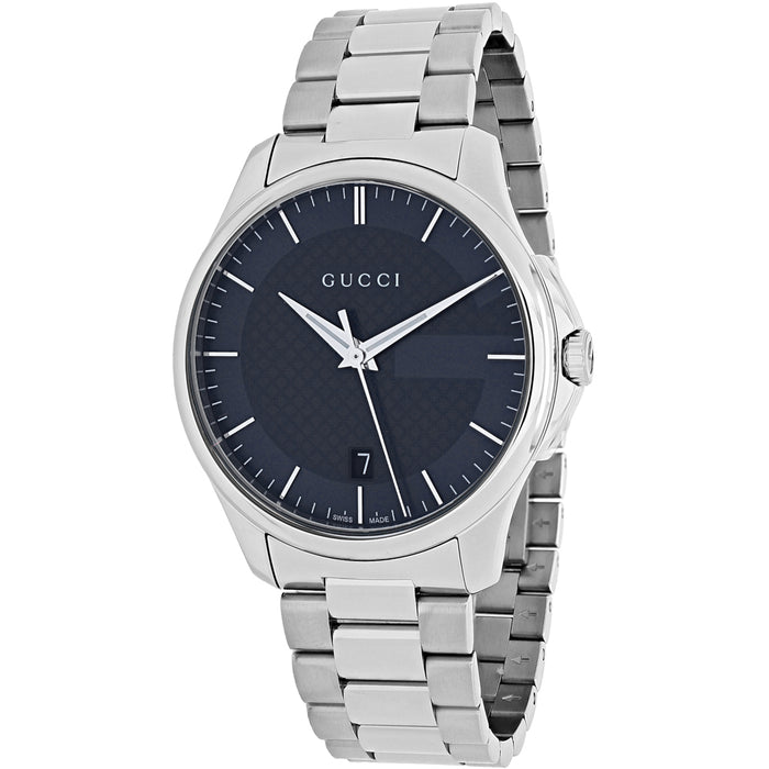 Gucci Men's G-Timeless Grey Dial Watch - YA126441