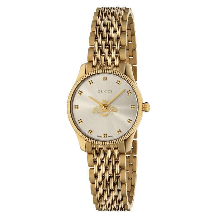 Gucci Women's G-Timeless Silver Dial Watch - YA1265021