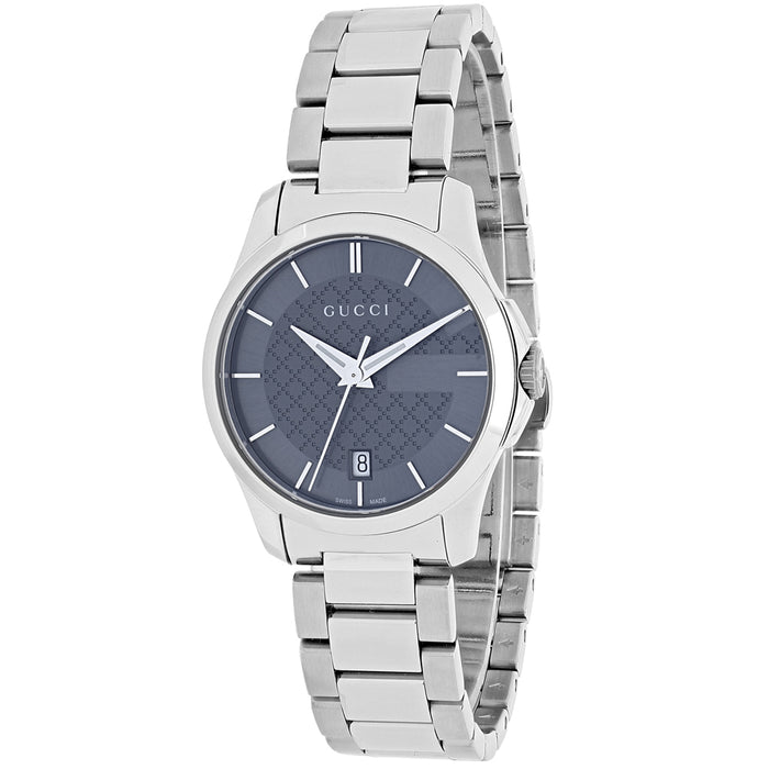 Gucci Women's G-Timeless Grey Dial Watch - YA126522