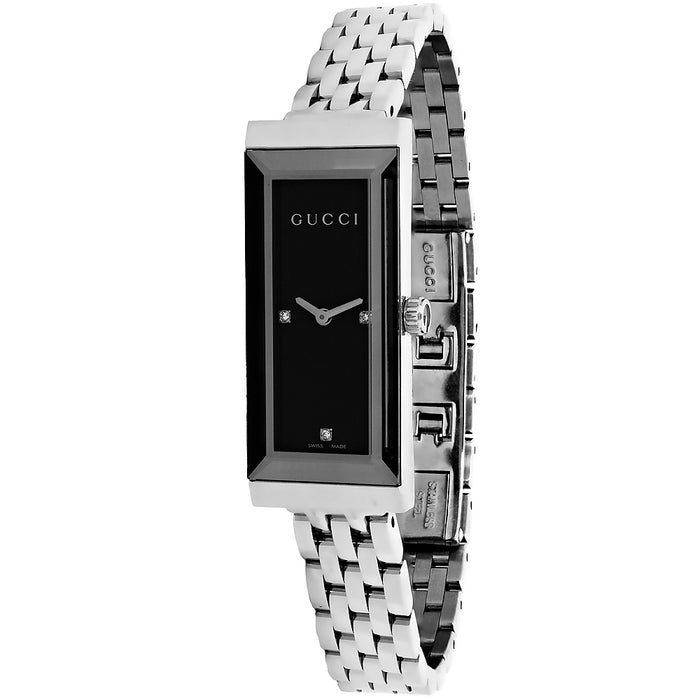 Gucci Women's G-Frame Black Dial Watch