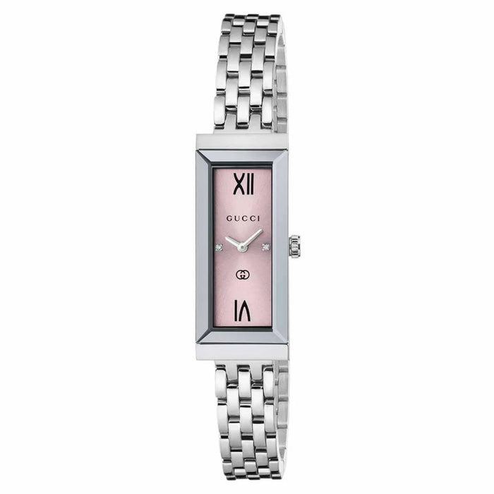 Gucci Women's Classic Pink Dial Watch - YA127516
