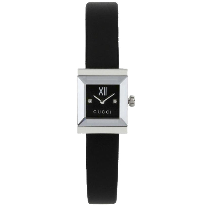 Gucci Women's G-Frame Black Dial Watch - YA128538