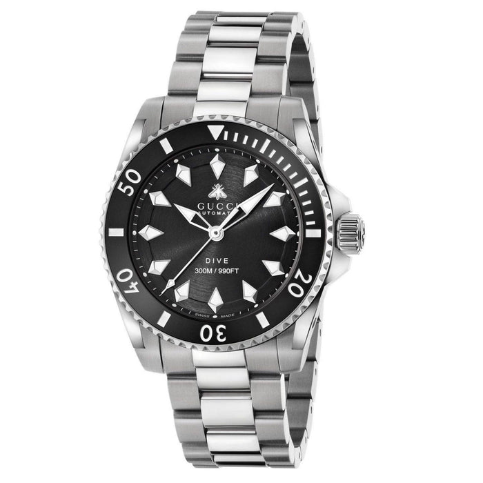 Gucci Men's Dive Black Dial Watch - YA136353A