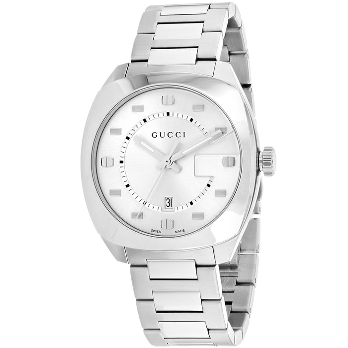 Gucci Men's GG2570 Silver Dial Watch - YA142308