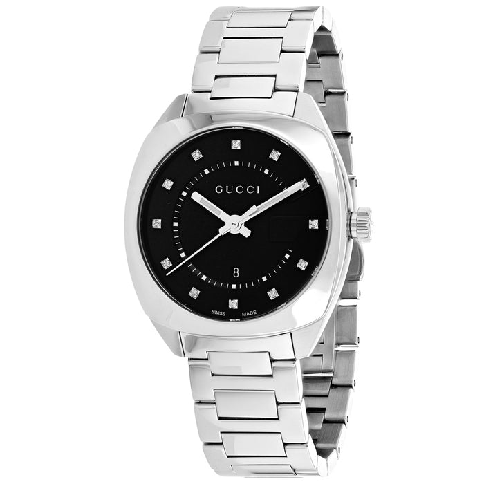 Gucci Women's GG2570 Black Dial Watch - YA142404