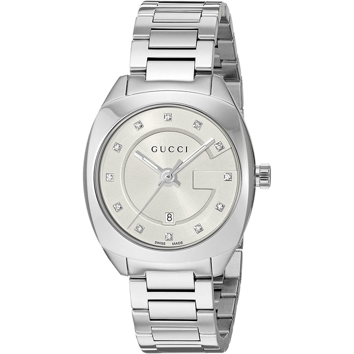 Gucci Women's GG2570 White Dial Watch - YA142504