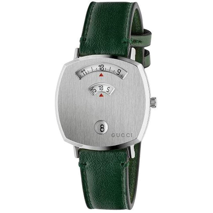 Gucci Men's Grip Silver Dial Watch - YA157406