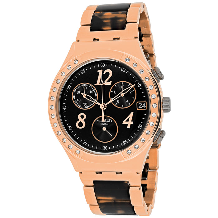 Swatch Women's Dreamnight Black Dial Watch - YCG404GC