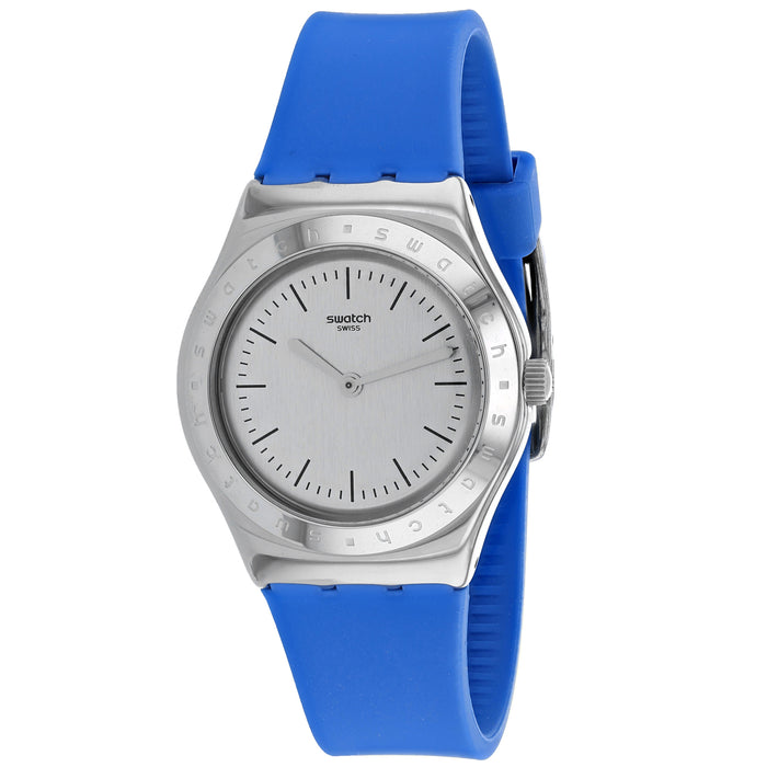 Swatch Women's Brisebleue Silver Dial Watch - YLS203