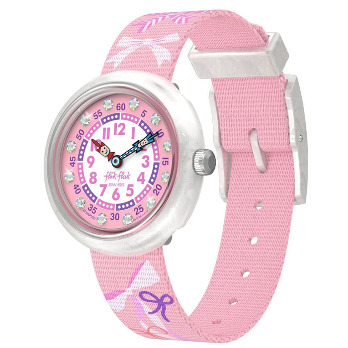 Swatch Girls's Flik Flak Pink Dial Watch - ZFBNP250