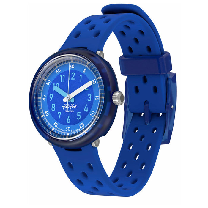 Swatch Boys's Flik Flak Blue Dial Watch - ZFCNP002
