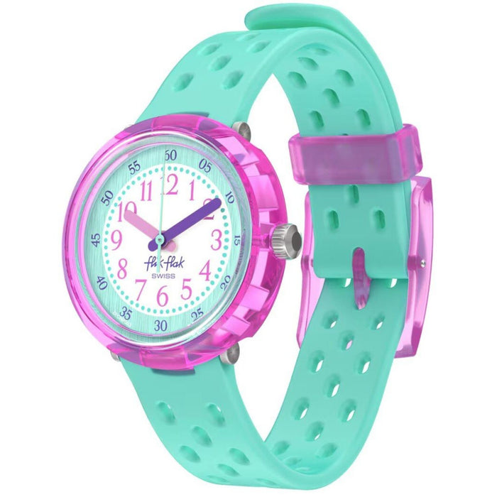 Swatch Boys's Flik Flak Mint green Dial Watch - ZFCNP003